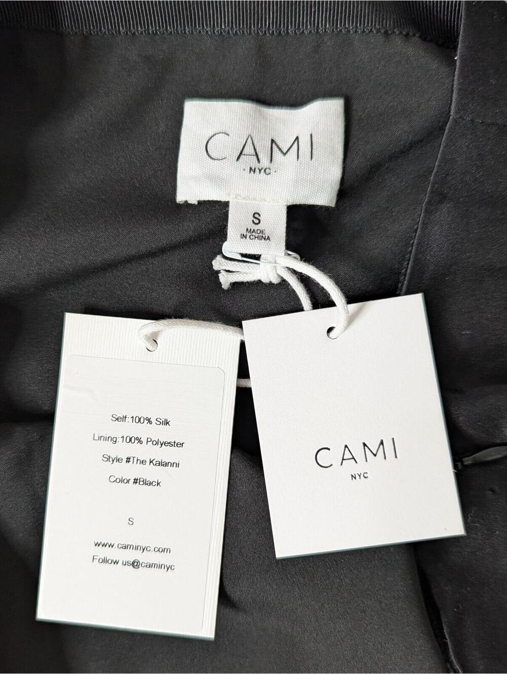 NWT Cami NYC 'The Kalanni' embellished silk charmeuse midi skirt - Picture 6 of 7